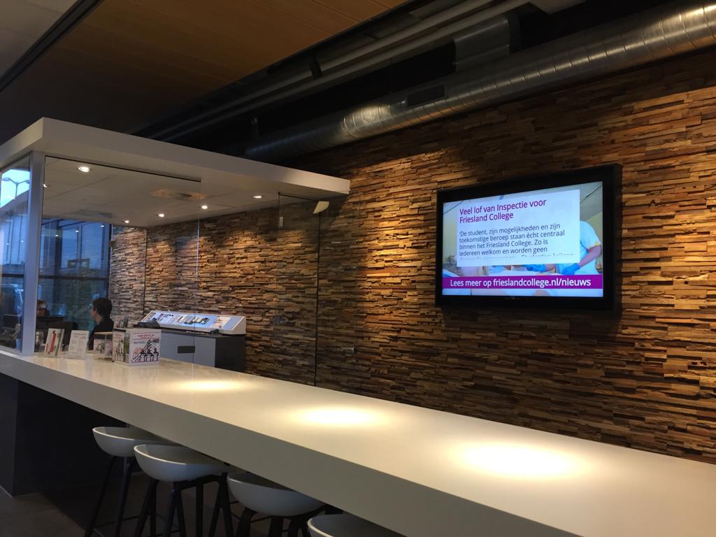 Narrowcasting Friesland College