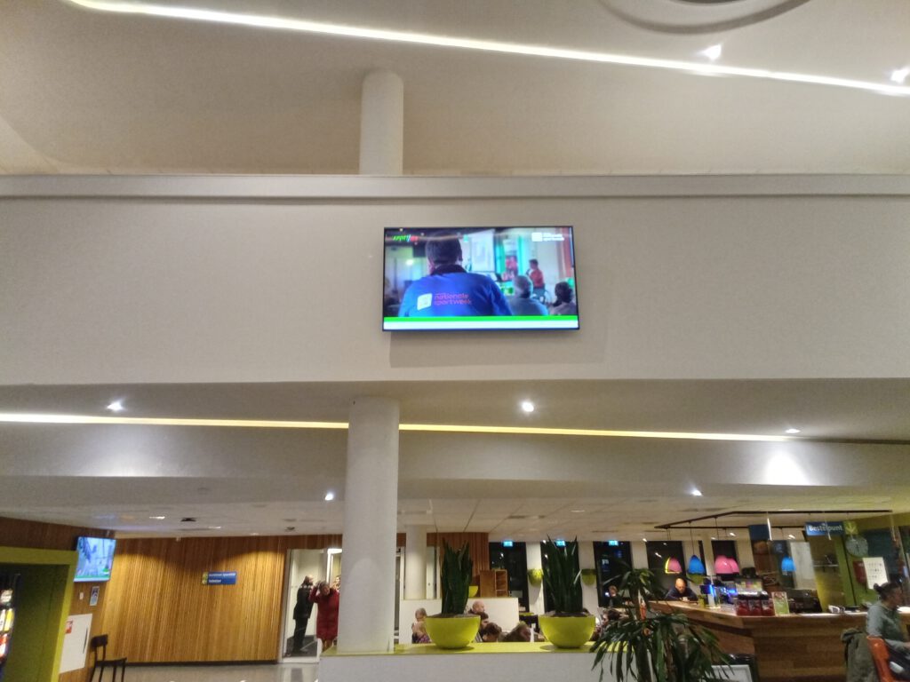 Narrowcastingscherm Sport050